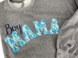 Abstract Dog Mom Sweatshirt | Personalized Mama Sweatshirt | Duke & Fox®
