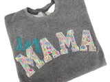 Paisley Dog Mom Sweatshirt | Personalized Mama Sweatshirt | Duke & Fox®