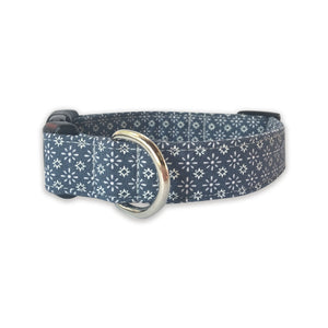 Denim Bandana Print Collar