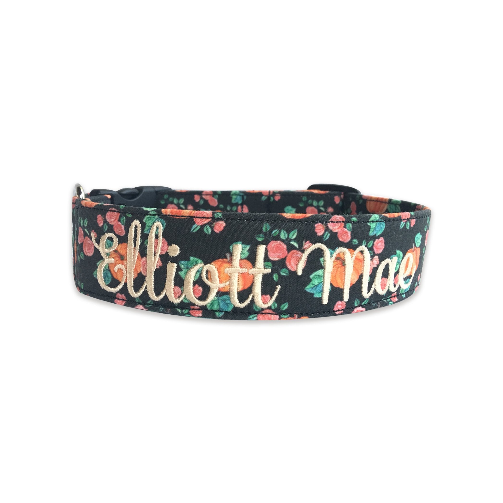 Pumpkins & Roses Collar