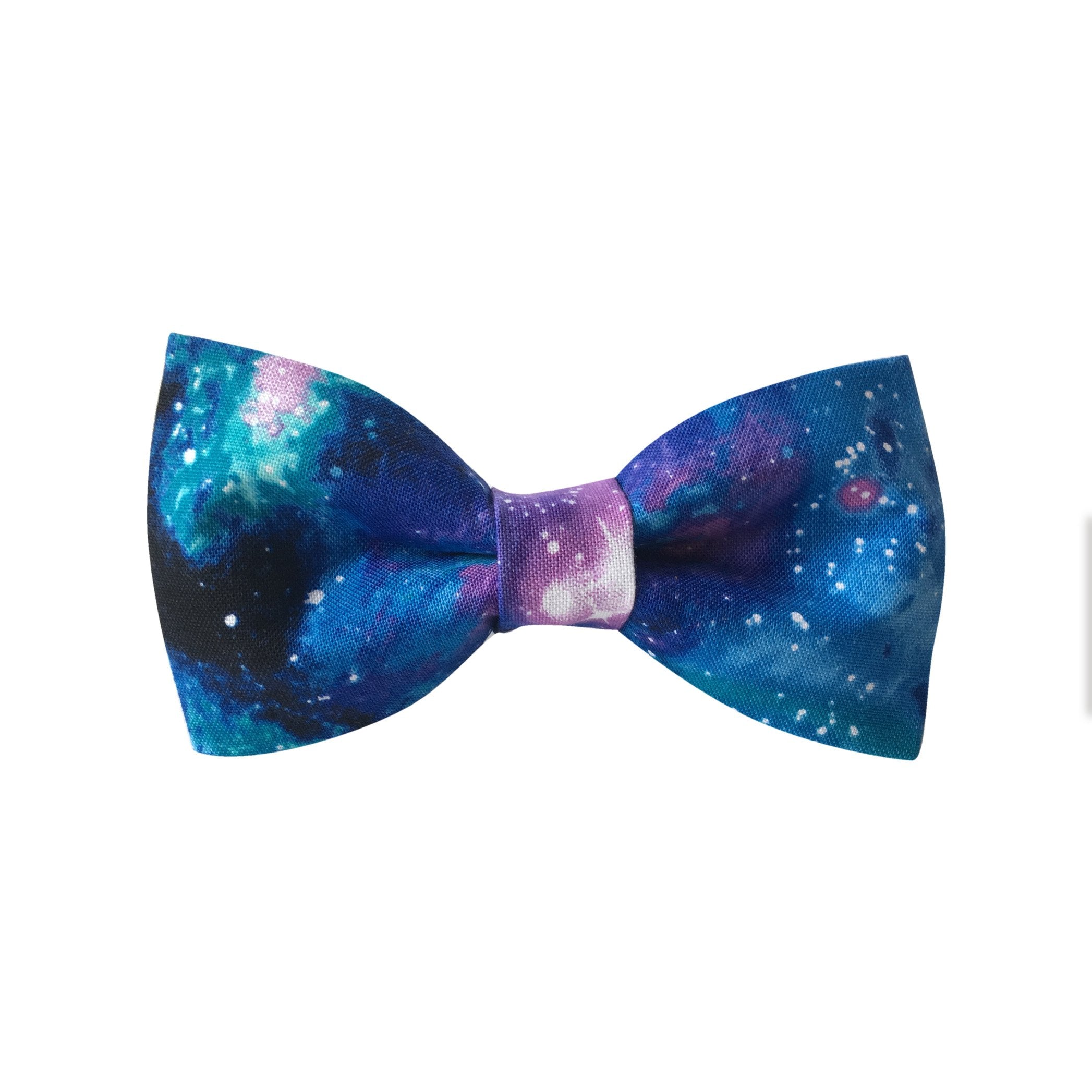 Space Bow tie, Stars bow Tie, Dog collar bow tie
