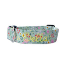 The florals and little carrots make this print the perfect nod to spring! This dreamy print would make the perfect Easter collar for your pup.