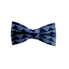 Dog Collar Bow Tie, Bow Tie for Dog Collar, Black & Gray bow tie for dogs