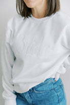 Bride sweatshirt. Wedding sweatshirt. Boy Mom Sweatshirt, Gifts for Her, Monogram shirt, Mama Sweatshirt, Mother's Day Gift, Mom of Boys Shirt, Mama Shirt, GIGI SHirt, Grandma Sweatshirt, Granny Shirt, Custom Sweatshirt, Girl Mama Shirt, Girl Mom Shirt, monogram sweatshirt