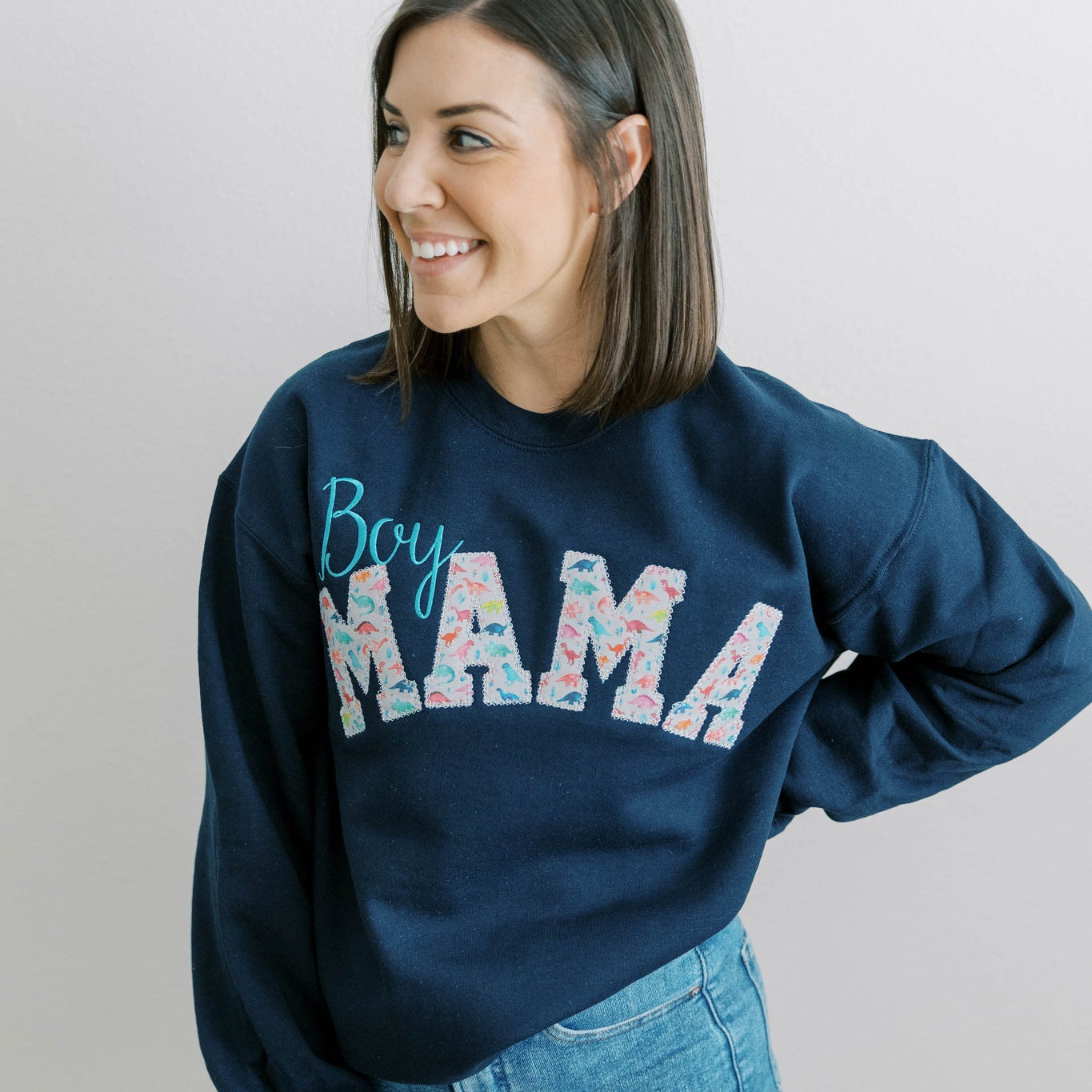 Boy Mom Sweatshirt, Gifts for Her, Mom Dinosaur Sweatshirt, Mama Sweatshirt, Mother's Day Gift, Mom of Boys Shirt, Mama Shirt, GIGI SHirt, Grandma Sweatshirt, Granny Shirt, Custom Sweatshirt, Girl Mama Shirt, Girl Mom Shirt