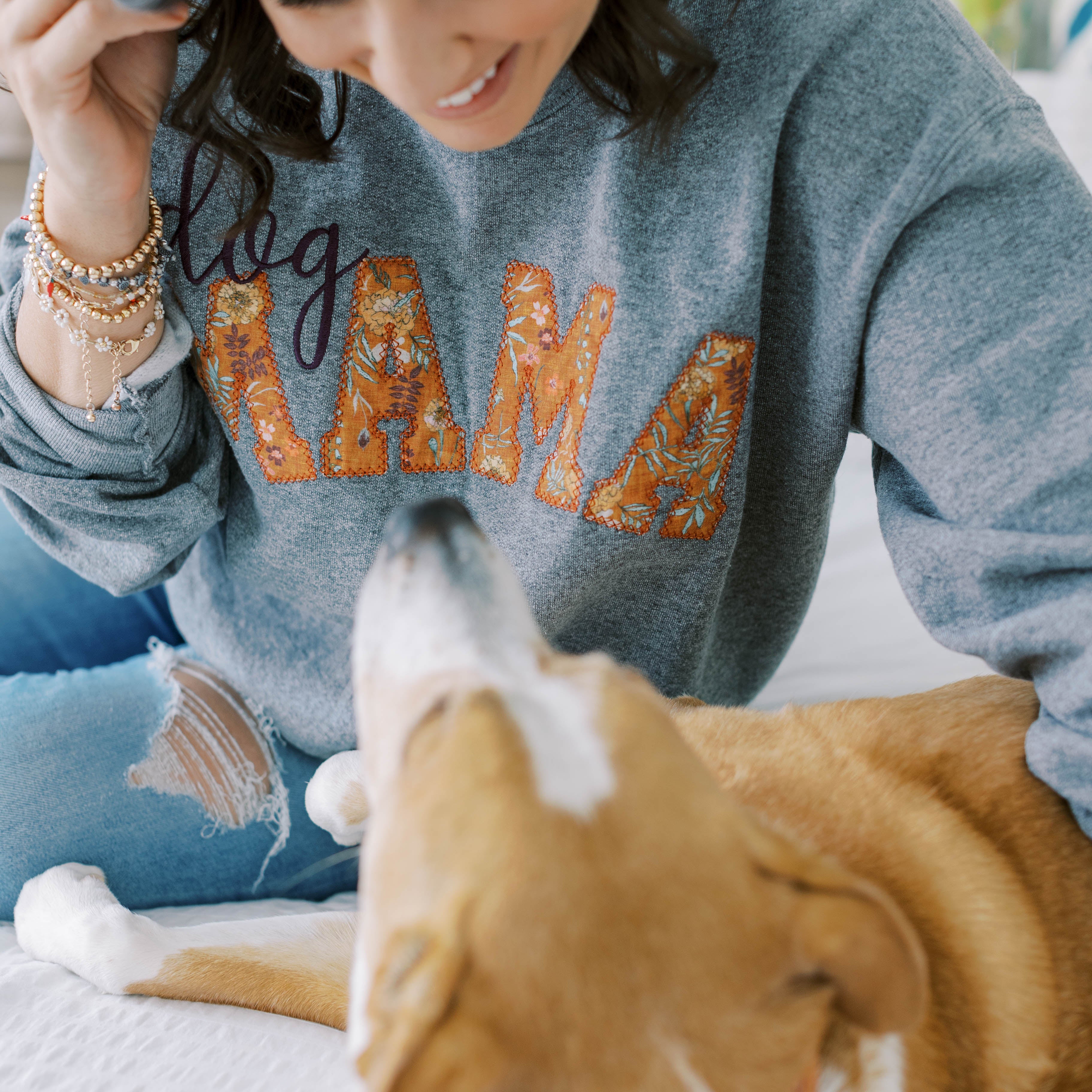 Dog Mama, Boy Mom Sweatshirt, Gifts for Her, Monogram shirt, Mama Sweatshirt, Mother's Day Gift, Mom of Boys Shirt, Mama Shirt, GIGI SHirt, Grandma Sweatshirt, Granny Shirt, Custom Sweatshirt, Girl Mama Shirt, Girl Mom Shirt, monogram sweatshirt