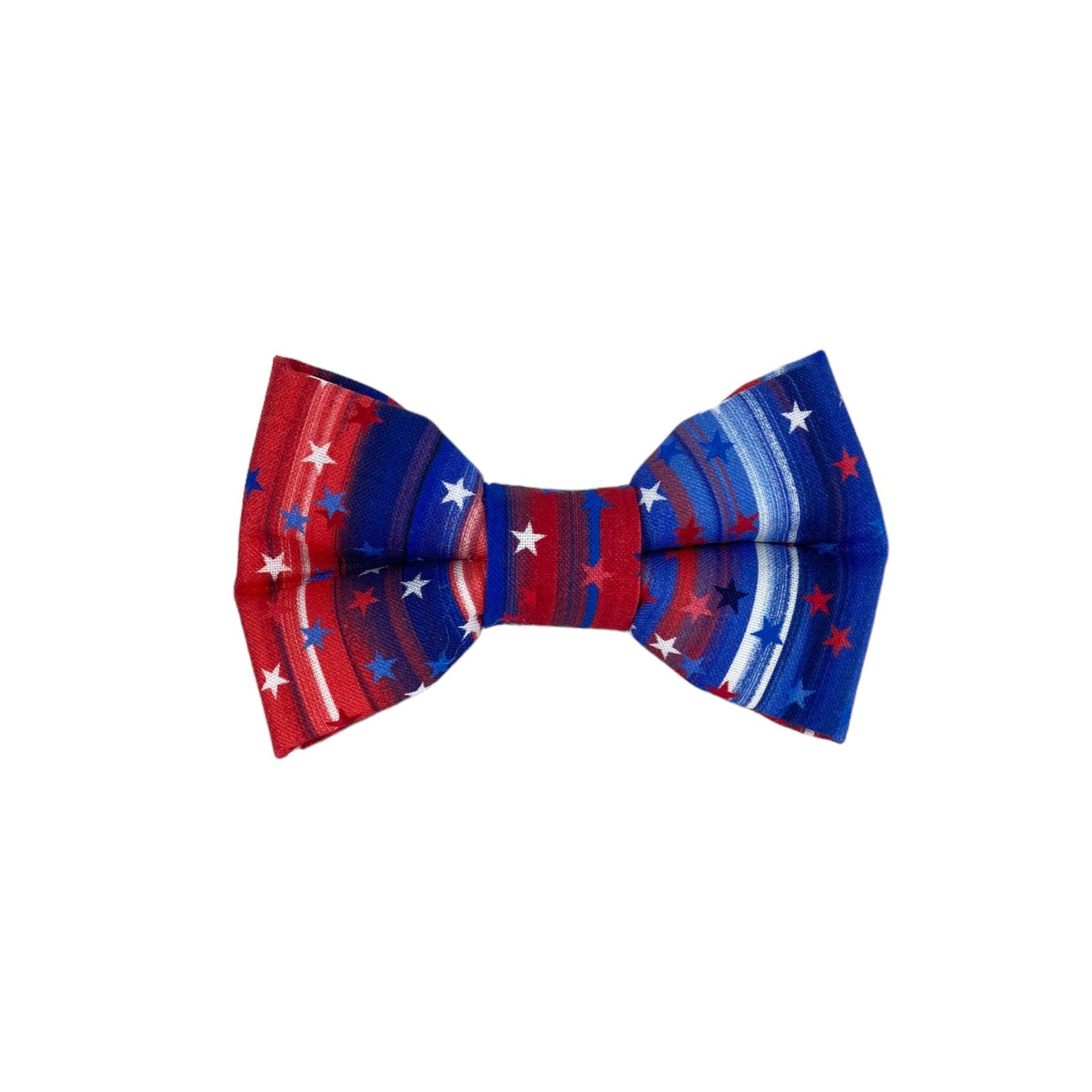 4th of July Dog Collar bow tie. Dog Collar Bow Tie by Duke & Fox. Duke and fox dog collar accessory. Beach dog collar accessory.