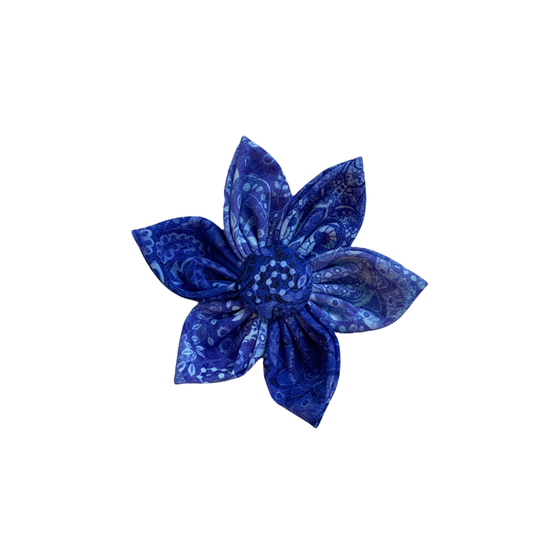 Dog Collar Flower | Purple Mandala Dog Collar Flower | Duke & Fox®