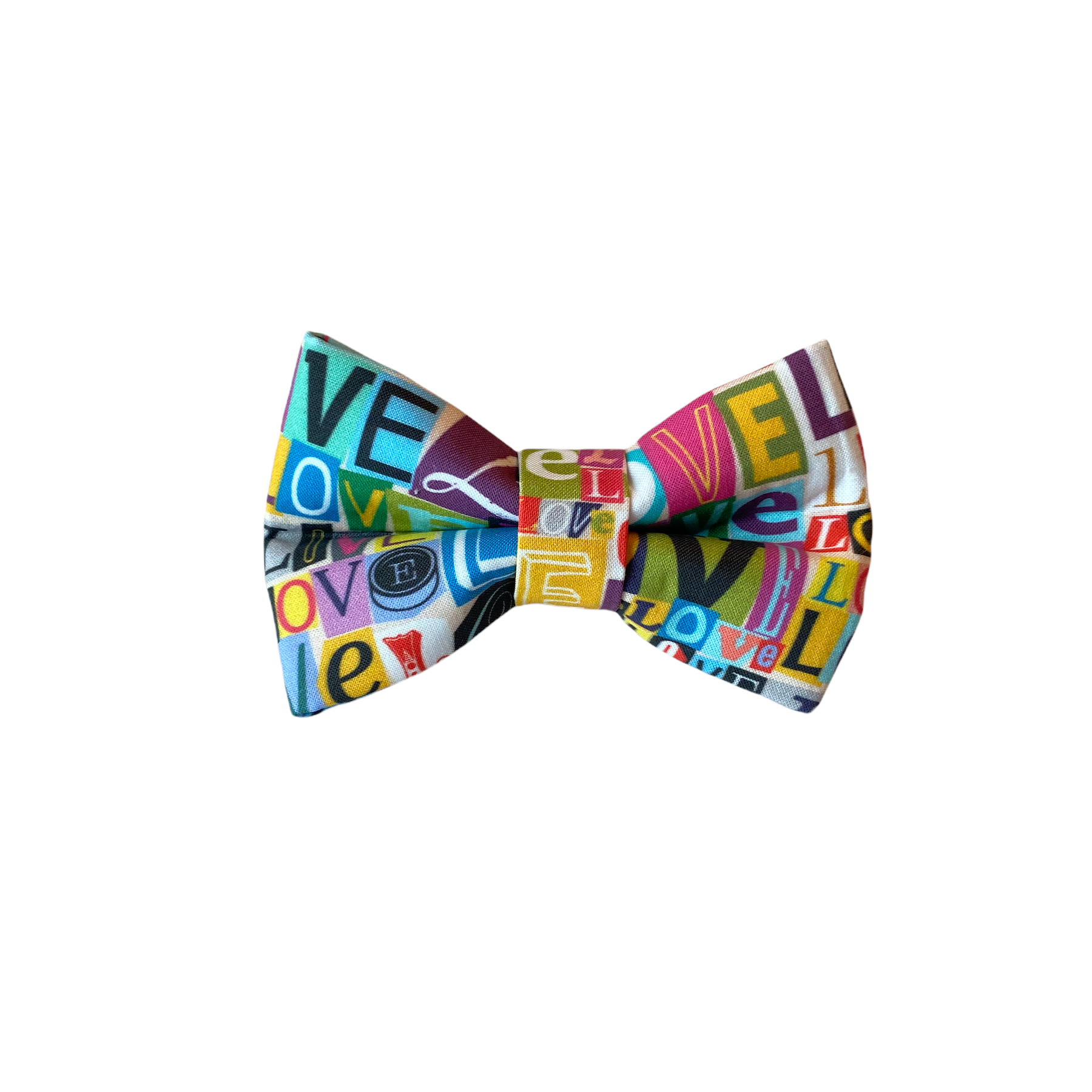 Valentines Day Bow Tie for a dog collar. Dog Collar bow tie for Valentine's Day.