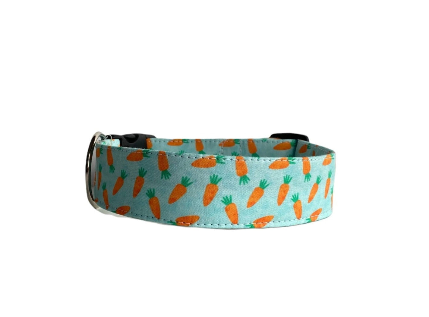 Eggs, carrots, chocolate bunnies and your pup decked out in a personalized Easter collar. The only thing cuter would be a picture of your pup holding a basket and wearing bunny ears! Don't forget to tag us in your pics!