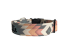 Southwestern dog collar by Duke & Fox. Fall dog collar with an embroidered name by Duke & Fox.