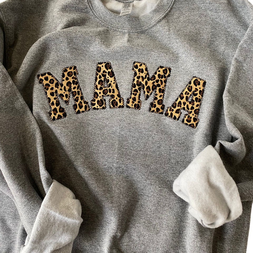 Personalized leopard print embroidered sweatshirt. Floral monogram embroidered 1/4 zip sweatshirt. Boy Mom Sweatshirt, Gifts for Her, Monogram shirt, Mama Sweatshirt, Mother's Day Gift, Mom of Boys Shirt, Mama Shirt, GIGI SHirt, Grandma Sweatshirt, Granny Shirt, Custom Sweatshirt, Girl Mama Shirt, Girl Mom Shirt, monogram sweatshirt