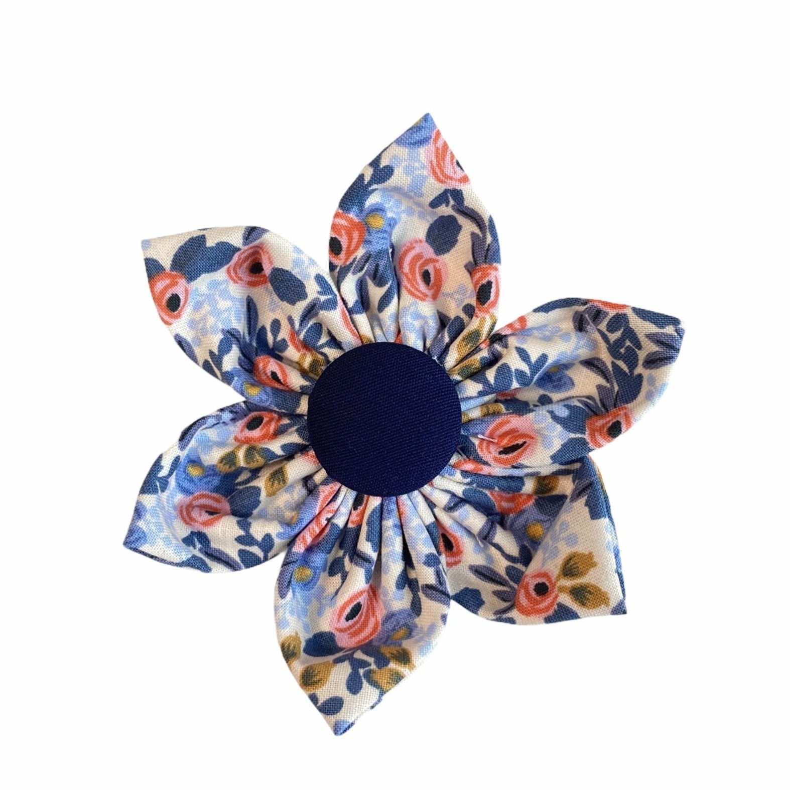 Dog Collar Flower by Duke & Fox. Dog Collar Accessory.