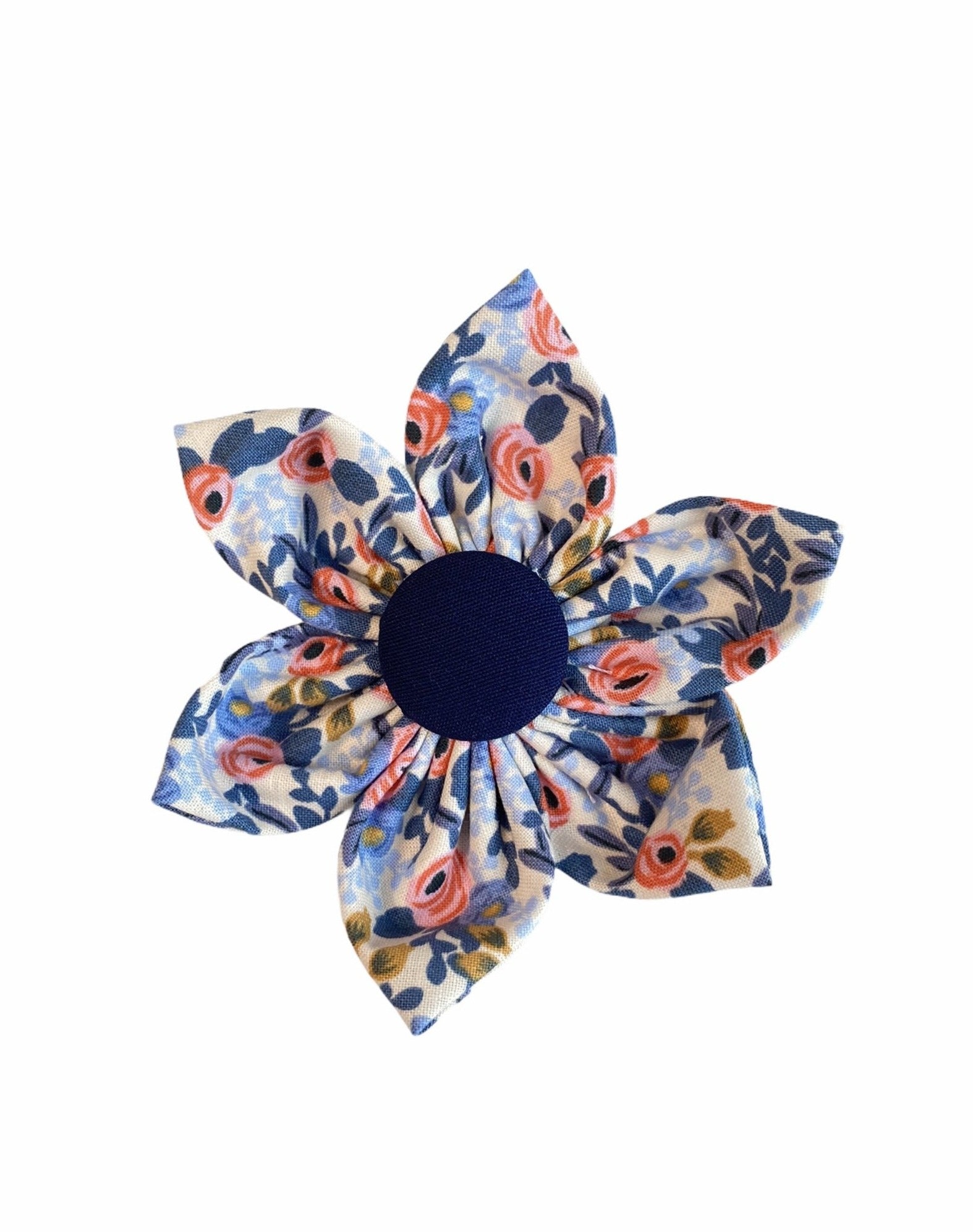 Dog Collar Flower by Duke & Fox. Dog Collar Accessory.