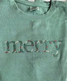 Merry Christmas Sweatshirt | Custom Christmas Sweatshirt