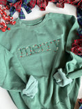 Merry Christmas Sweatshirt | Custom Christmas Sweatshirt