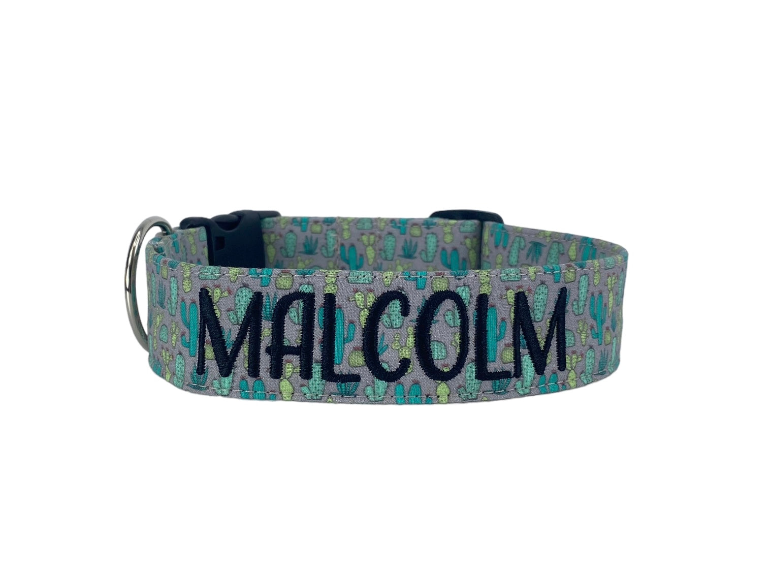 Personalized, Embroidered Dog Collars, Engraved Buckle Dog Collars – Duke &  Fox