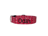 Personalized Dog Collar | Christmas Sweater Dog Collar | Duke & Fox®