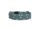 Personalized Green Valentine's Day Dog Collar