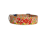 Personalized Dog Collar | Gingerbread House Dog Collar | Duke & Fox®