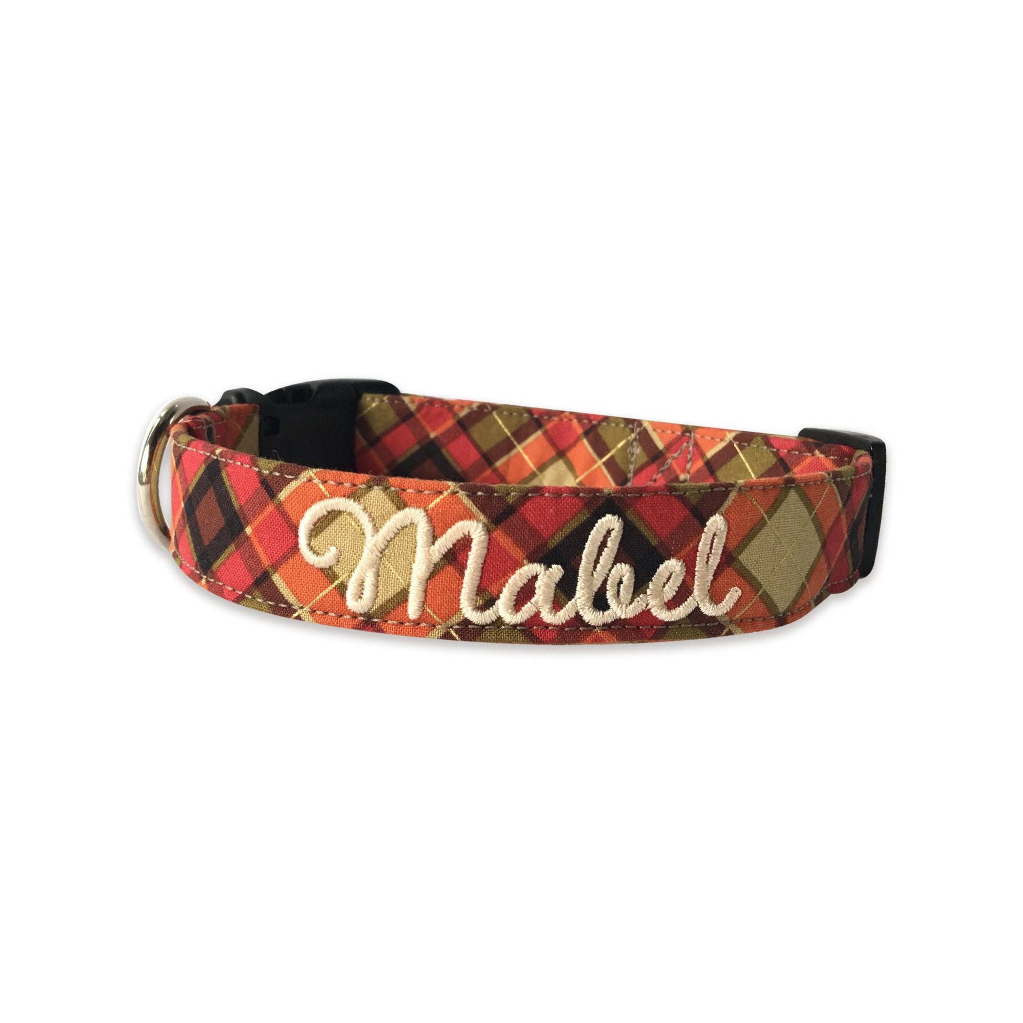 Fall Geometric Dog Collar Fall Dog Collar Autumn Dog Collar 