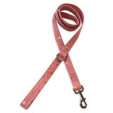Pink and Gold Dot Leash