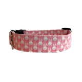 Pink Easter Bunny Personalized Collar