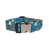 A personalized Dog Collar with engraved buckle. A large dog collar with engraved buckle.