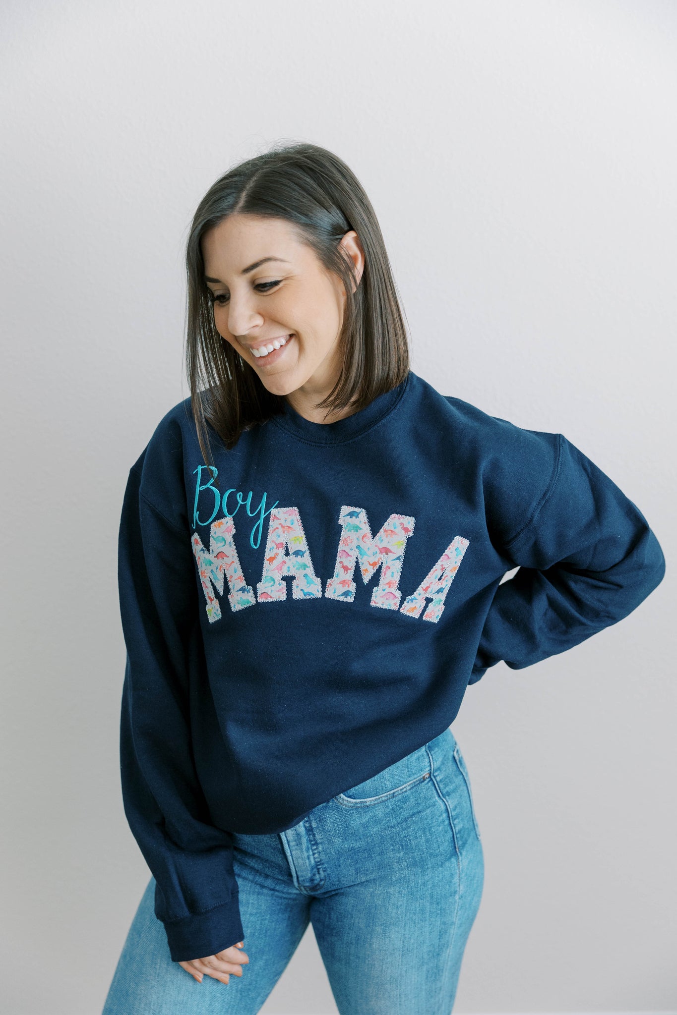 Boy Mom Sweatshirt, Gifts for Her, Mom Dinosaur Sweatshirt, Mama Sweatshirt, Mother's Day Gift, Mom of Boys Shirt, Mama Shirt, GIGI SHirt, Grandma Sweatshirt, Granny Shirt, Custom Sweatshirt, Girl Mama Shirt, Girl Mom Shirt
