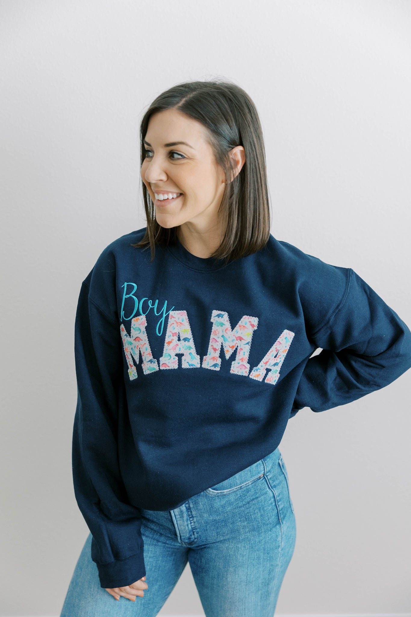Boy Mom Sweatshirt, Gifts for Her, Mom Dinosaur Sweatshirt, Mama Sweatshirt, Mother's Day Gift, Mom of Boys Shirt, Mama Shirt, GIGI SHirt, Grandma Sweatshirt, Granny Shirt, Custom Sweatshirt, Girl Mama Shirt, Girl Mom Shirt
