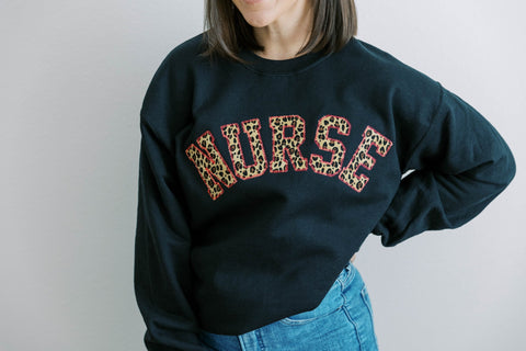 Nurse monogram sweatshirt store