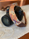 Personalized Camera Strap | Rustic Fall Floral Camera Strap | Duke & Fox®