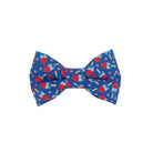 Bombpops Dog Collar bow tie. Dog Collar Bow Tie by Duke & Fox. Duke and fox dog collar accessory. 4th of July dog collar accessory. 