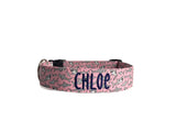 Personalized Dog Collar | Pink Shark Dog Collar | Duke & Fox®